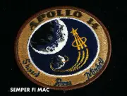 NASA APOLLO MISSION 14 COLLECTOR PATCH MOON LANDING MOON TREE KITTY HAWK ANTARES