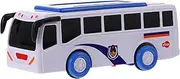ERINGOGO Inertia Police Bus for Educational Vehicle Model with Sound Light Features Safe and Engaging Police Car for Imaginative Play and Learning