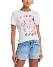 L'Agence Eliza Wide Side Tee