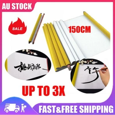 Reusable Whiting Chinese Magic Cloth Water Paper Calligraphy Fabric Notebook AU