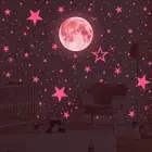 Glow in the Dark Stickers, 435Pcs Self Adhesive Luminous Moon Stars Wall Sticker