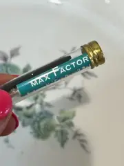 VINTAGE MAX FACTOR HOLLYWOOD COLLECTIBLE REFILL EYE LINER CRAYON PENCIL BLACK