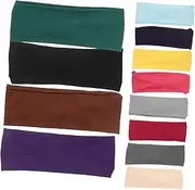 [JOINPAYA] 12 Pcs Elastic Sports Headbands Breathable and Lightweight Workout Hair Accessories for Running Yoga and Exercise Stylish Head