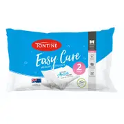 Tontine Easy Care Medium Pillow 2 Pack