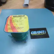 BELDEN 8919 005 100 Qty of 1 per Lot Hook-up Wire 20AWG 1C PVC 100ft SPOOL GREE