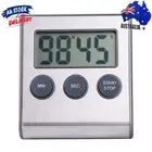Kitchen Countdown LCD Digital Timer Cooking Alarm Reminder Magnet Clock
