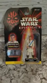 Star Wars Obi-Wan Kenobi Episode 1 CommTech Chip Talking Action Figure 1999