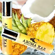 Coconut Pineapple Perfume Roll-On Fragrance Oil Luxury Vegan/Cruelty-Free