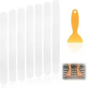 LOBVABA Pack of 24 Non-Slip Strips for Bathtub and Shower, Non-Slip Stickers, Self-Adhesive Non-Slip Stickers, Non-Slip Pads, Non-Slip Mats for Bathtub, Shower, Stairs