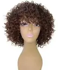 LUXLUXE Gabrielle Curly Pixie 11.5 in Long Full Wig No Lace,BF-0007