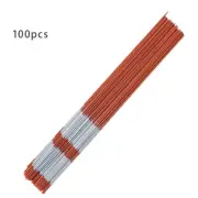 100× Reflective Markers 5/16" Diameter Driveway Markers Snow Stakes 6Feet Orange