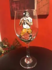 #12 Terry Bradshaw PITTSBURGH STEELERS GLASS (Hand Painted) Retail $350 20oz