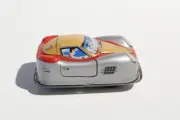 Spacecar. Tin Toy / Retro / Clockwork Vehicle Toy