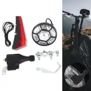 Dynamo Bicycle Light Set with Included Wiring Replacement Universal Waterproof