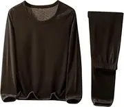 [Generic] Women's Thermal Underwear Sets Long Johns Long Sleeve Base Layer Pajama Top Leggings Sets 2024 Fall Winter Warm Sets