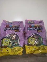 2 Pack Nickelodeon Spongebob Squarepants Krabby Patties Mix 5 Different Flavors
