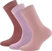 [EWERS] Retro Chic Socks Pack of 3 Rib for Children - Classic Ribbed Structure, Trendy Colours and Perfect Fit - Made in Germany