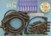 MERCRUISER Tune Up K it 5.0 5.7 MPI 350 MAG SPARK PLUGS WIRES CAP ROTOR