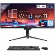Aio All IN One I5 21:9 Ultrawide 30 " Windows 11 8gb 120gb 2k IPS Wifi 6 PC BT _