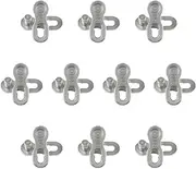 Bike Chain Master Connector for 10-Speed Bikes, Road Bikes and Mountain Bikes Metal Bike Master Connector Mountain Bike Chain Repair Bike Chain Missing Connector 10set