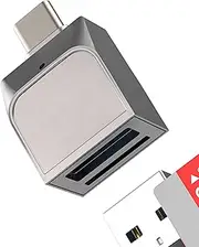 USB C to USB Adapter Micro SD Card Reader(2in1)OTG 3.0 Port for iPhone16 15 Converter Compatible for Samsung for iPad MacBook Computer TF Memory Transfer Accessories USB-A External Flash Drive Android