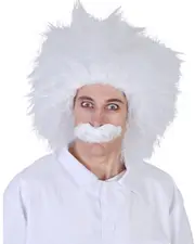 Emmett Costume Wig and Moustache