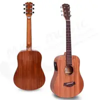 在飛比找森森購物網優惠-Enya 34吋 EQ+調音器 全桃花心木 旅行吉他(EB-