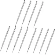 FOMIYES 3sets Cuticle Tools for Nails Professional Cuticle Pusher Nail Scraper Metal Cuticle Pusher Tool Non-slip Handle Long-lasting 4pcs*3