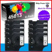 8 PK 45013 Label Tape Compatible for Dymo Label Maker 220P 260P 280 300 350