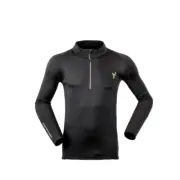 Hunters Element Core+ Ls Zip - Black #core Zip Blk
