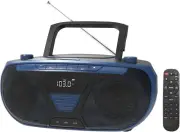 Portable Boombox CD Player Bluetooth USB MP3 AUX FM Radio Portable