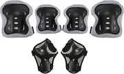 Toddler Knee and Elbow Pads Set | Comfortable Elbow Pads for Kids,Flexible Protector for Outdoor Activities Cycling Rollerblading Scootering