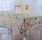 Celebrate Spring Together Bright Springtime Floral Print Tablecloth 70" ROUND