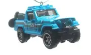 Christmas Ornament for 1967 Jeep Jeepster Commando Blue