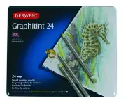 Derwent Graphitint Pencils - Tin Set of 24