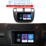 LHD 9" Android 10.1 Head Unit Stereo Navi GPS Wifi 2+32G For 1995-00 Honda Civic (for: Honda Civic)
