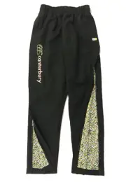 Canterbury Uglies Open Hem Black Track Pants Kids 10YRS