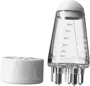 BESTYASH Hair Oil Applicator Bottle with Built Massager Scalp Applicator Comb for Application Scalp Care Portable Design for Travel Home Use