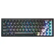 YUNZII AL65 Tri-Mode Hot-Swap Hollow Aluminium Keyboard Black