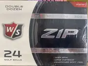4 Dozen Wilson Staff Zip Golf Balls, White, 48 balls NEW