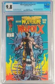 Marvel Comics Presents 72 CGC 9.8 White Pgs Wolverine Weapon X Windsor Smith NM+