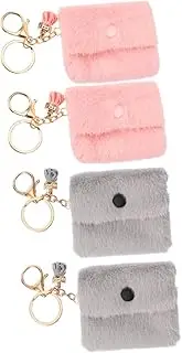 [TOGEVAL] Wristlet Keychain Coin Purse Girls Coin Purse Keychain Small Change Wallet for Women