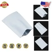 Open Top Heat Sealable Mylar Bags (200 Pack) - Ideal for Long-term Food Storage