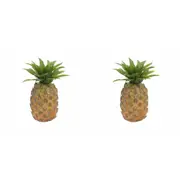 2PK Annabel Trends Pineapple Small 15x19cm Home/Kitchen/Tabletop Fruit Decor