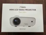 Portable Projector with Wifi and Bluetooth 8500 Lumen for Home Movie and Outdoor