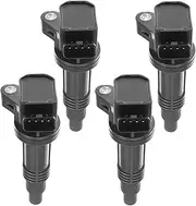 4Pcs 90919-02236 Auto Ignition Coil High Voltage Pack Compatible With 1998-2005 Toyota Altezza Gita SXE10 3SGE 9091902236 90919 02236