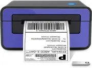 Shipping Label Printer, USB 4x6 Direct Thermal Printer, Label Printer
