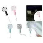 Electric Fly Swatter Folding Bug Zapper Racket for Traveling Indoor Backyard