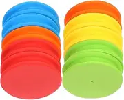 INOOMP 10pcs Eva Foam Fishing Line Spools Fishing Line Winding Board Bright Colors for Easy Visibility