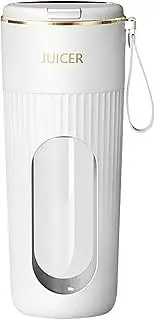 Portable Blender | Rechargeable Blender Cup - 340ml Rechargeable Juicer Blender for Shakes Smoothies Leakproof for Travel